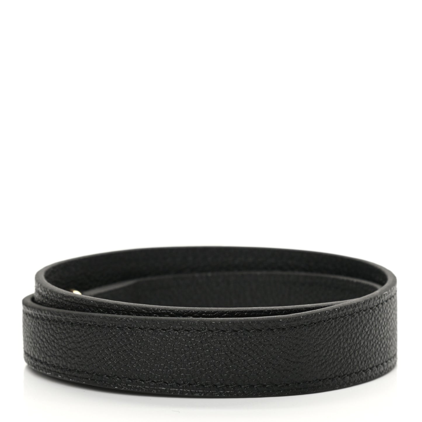 Calfskin Montaigne Shoulder Strap Black