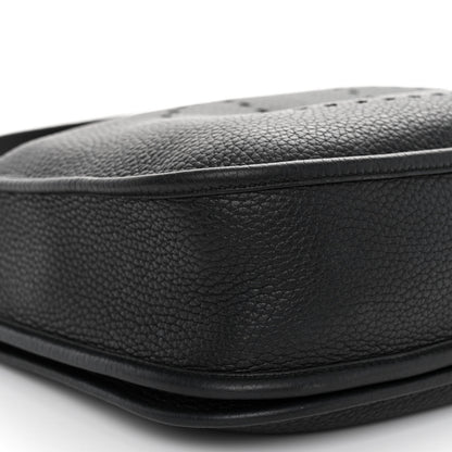 Hermes Taurillon Clemence Evelyne III PM Black 9 of 10