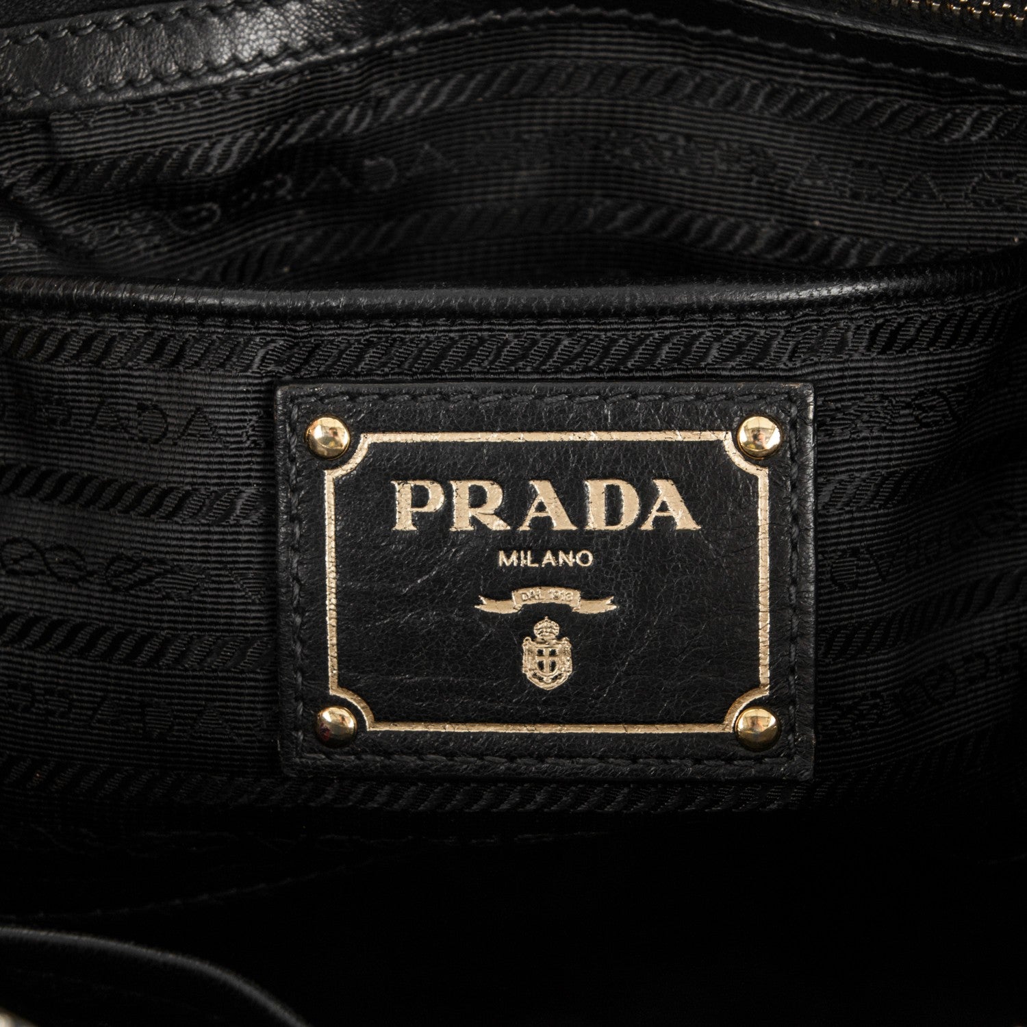 Prada Tessuto Nylon Gaufre Tote Nero Black 6 of 9