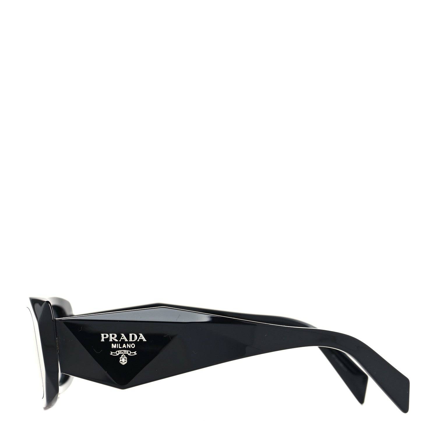 Prada Acetate Symbole Sunglasses SPR 17W Black 3 of 6