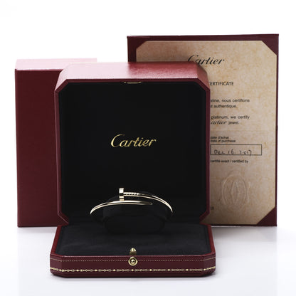 Cartier 18K Yellow Gold Juste Un Clou Bracelet 16 9 of 10