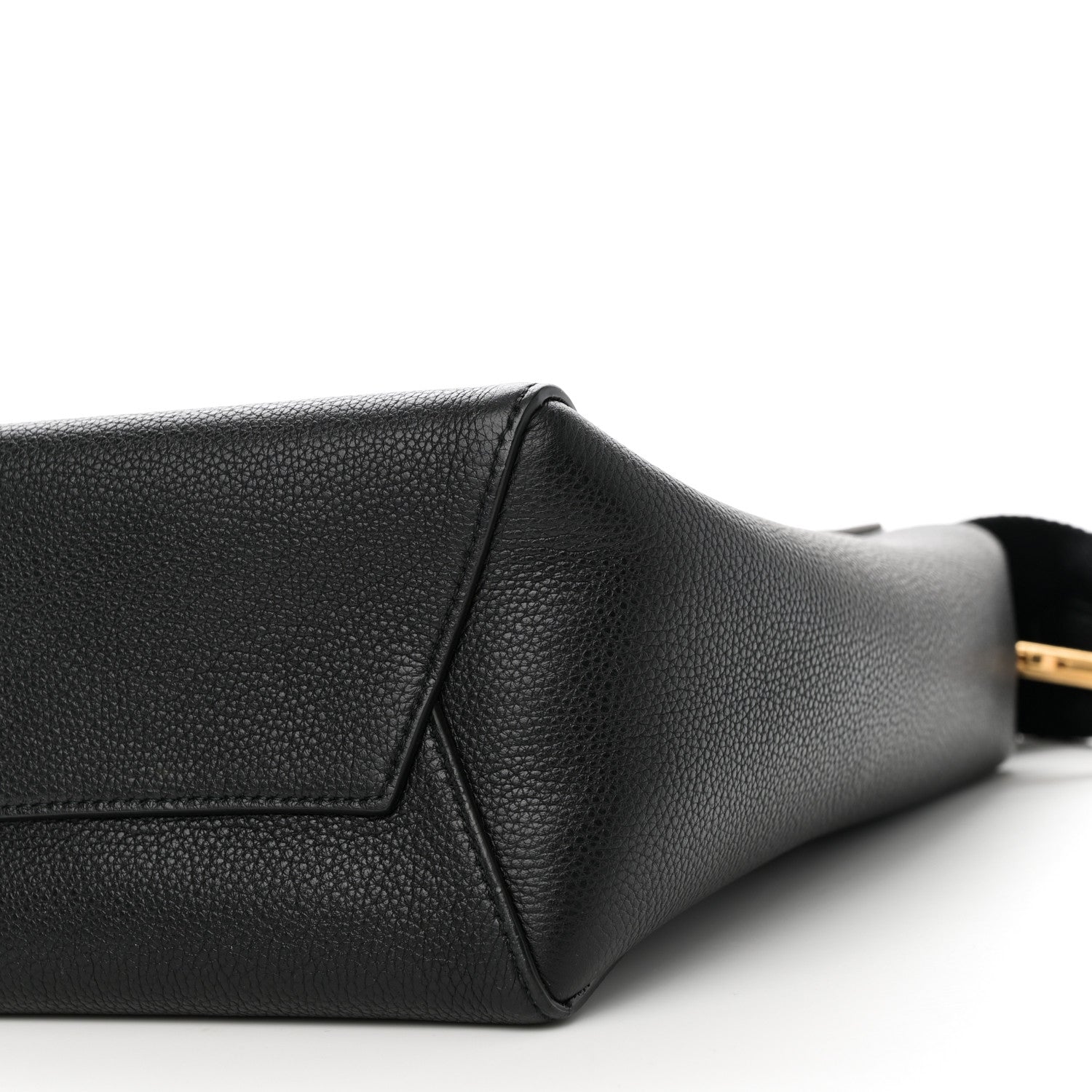 Celine Soft Grained Calfskin Small Sangle Bucket Bag Black 9 of 9