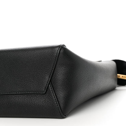 Celine Soft Grained Calfskin Small Sangle Bucket Bag Black 9 of 9