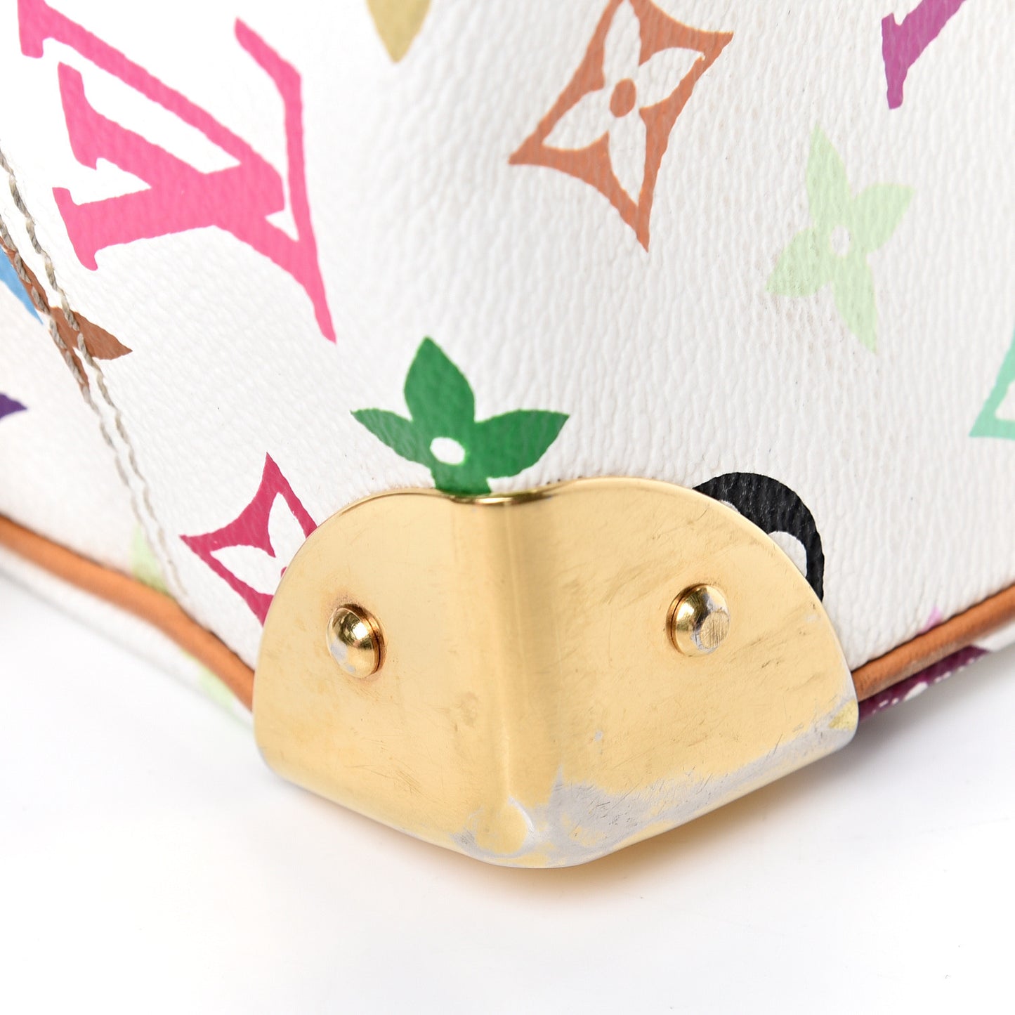 Monogram Multicolor Trouville White