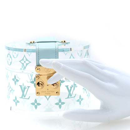 Louis Vuitton Transparent Plexiglass Box Scott Blue 2 of 6
