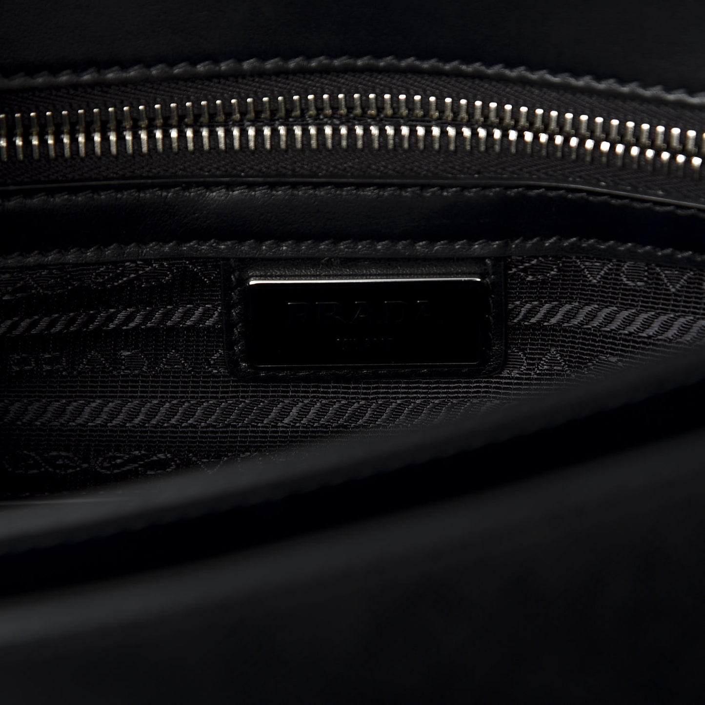 Saffiano Travel Briefcase Black