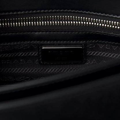 Prada Saffiano Travel Briefcase Black 7 of 9
