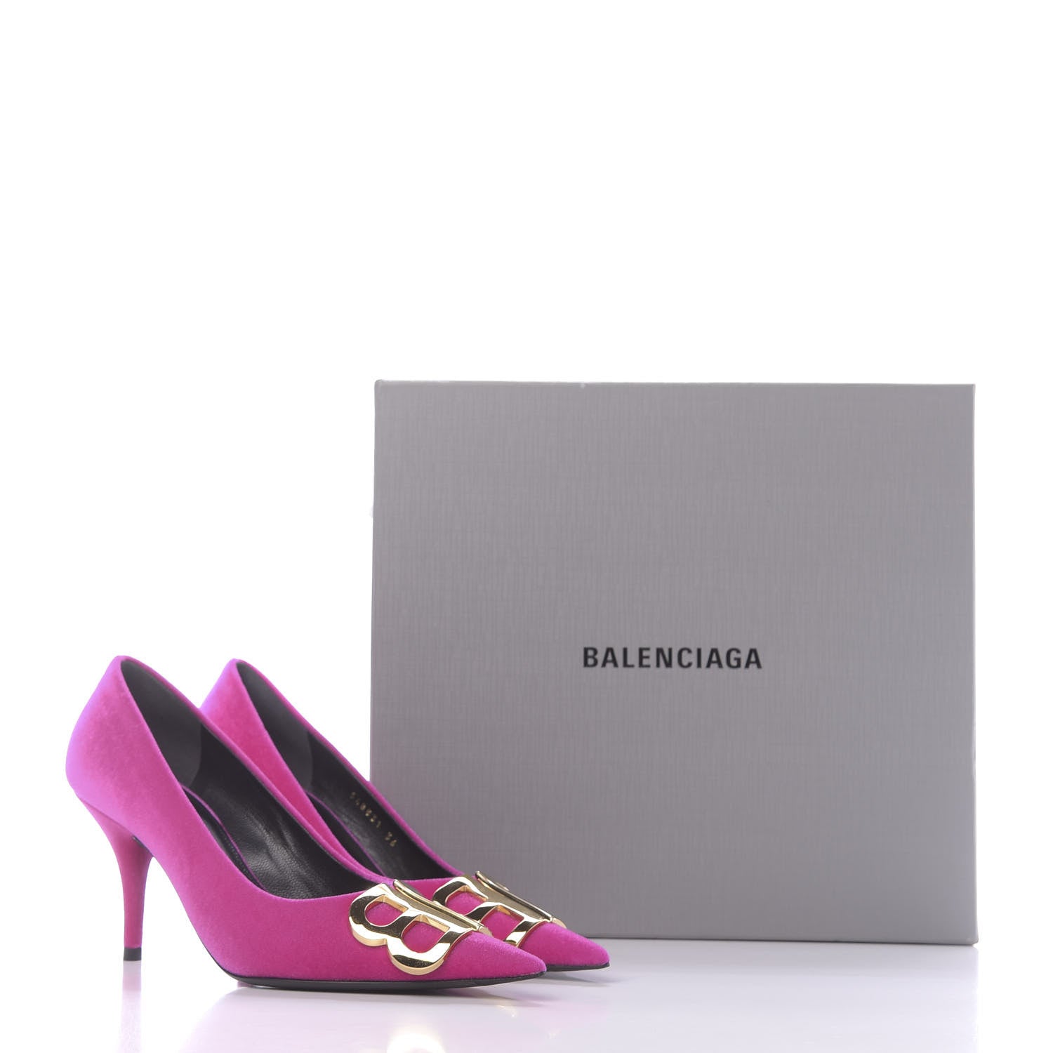 Balenciaga Velvet De Soie 36 Rose Fuchsia 12 of 12
