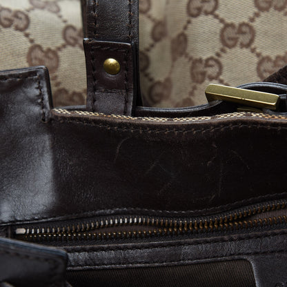 Gucci Monogram Tote Brown 9 of 50