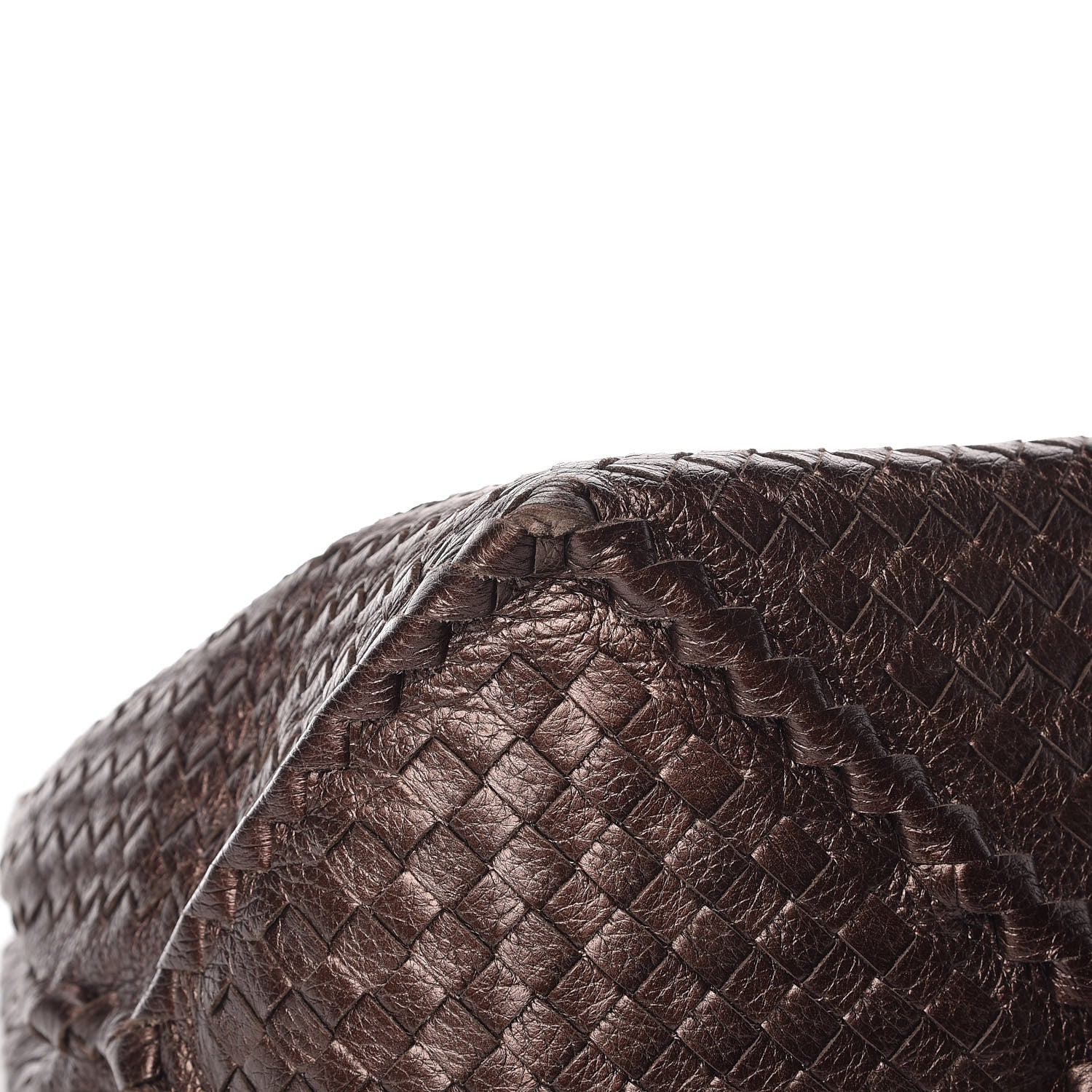 Bottega Veneta Cervo Intrecciato Shoulder Bag Brown 9 of 12