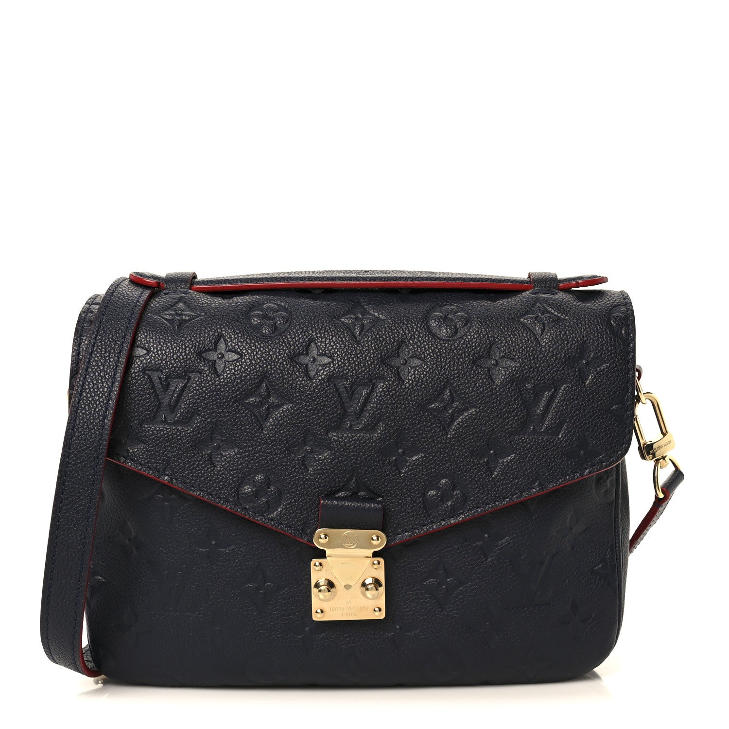 Louis Vuitton Empreinte Pochette Metis Marine Rouge 1 of 13