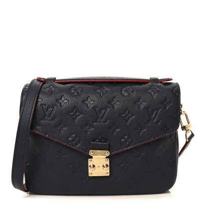Louis Vuitton Empreinte Pochette Metis Marine Rouge 1 of 13