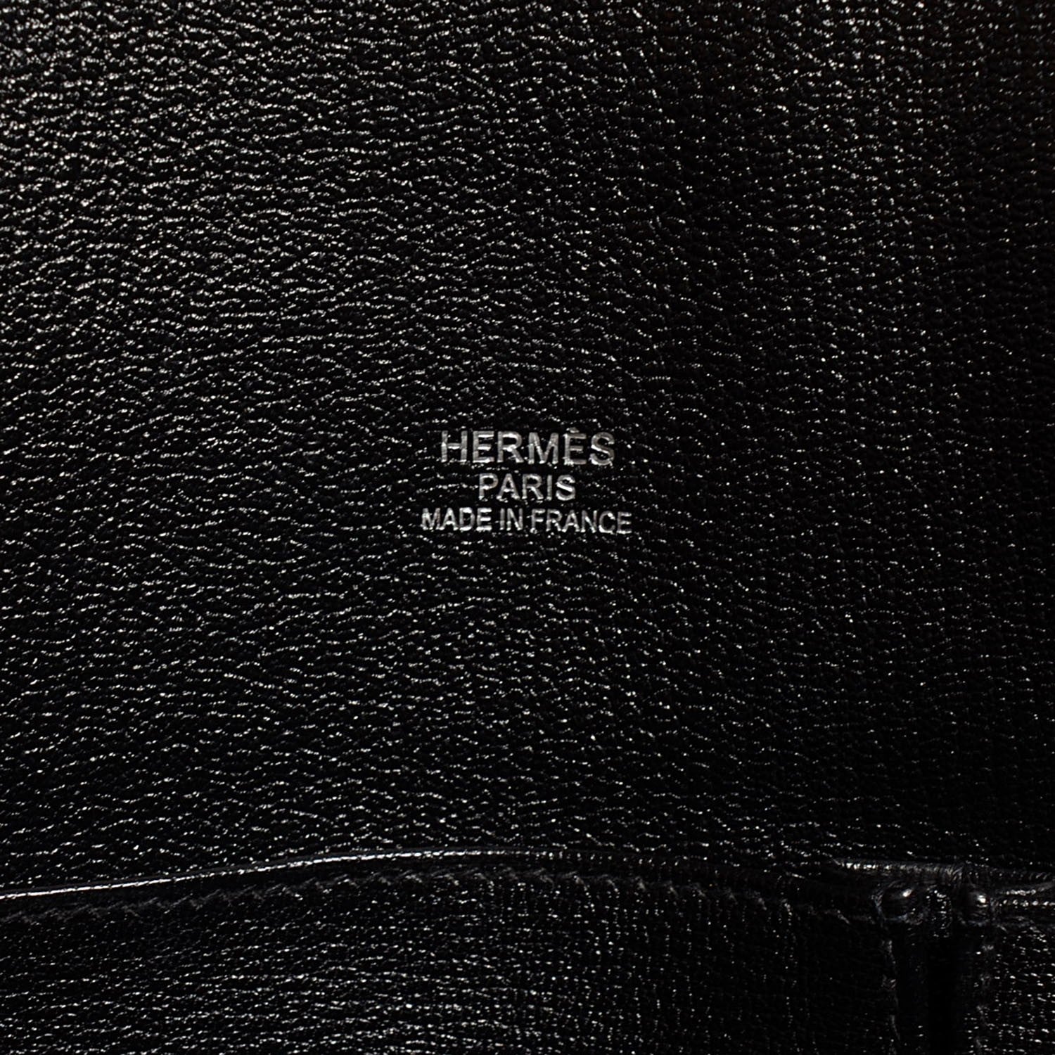 Hermes Taurillon Clemence Jypsiere 34 Black 6 of 17