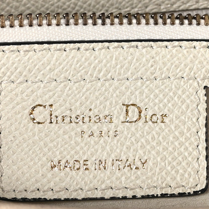 Christian Dior Grained Calfskin Saddle Bag White 6 of 11