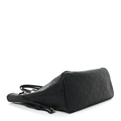 Louis Vuitton Empreinte Monogram Giant Neverfull MM Black 4 of 11