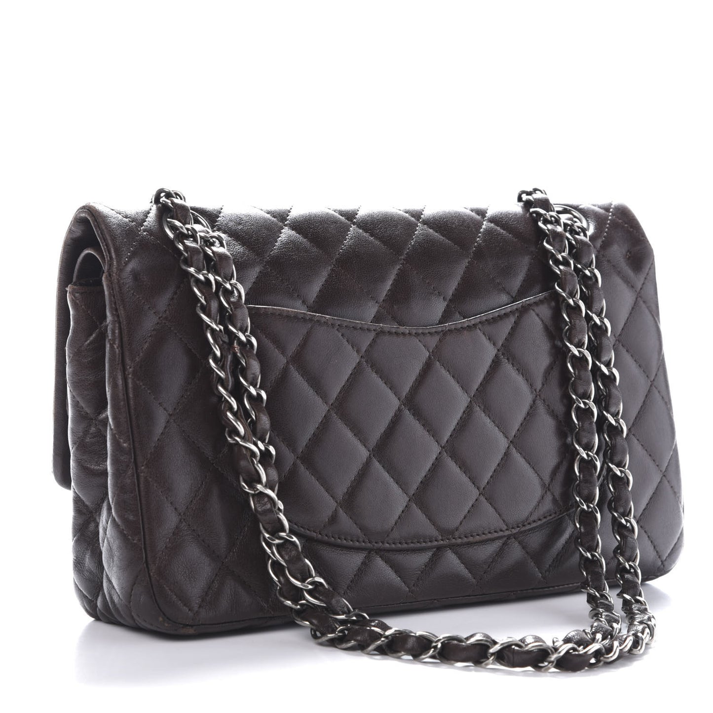 Aged Calfskin Quilted 2.55 Reissue 225 Flap Brown