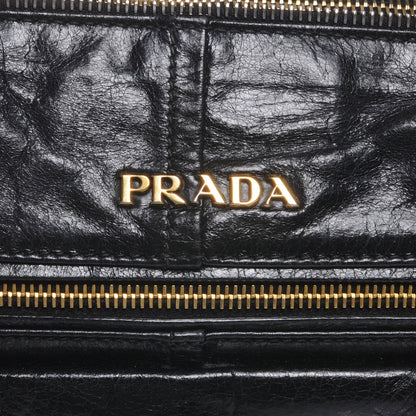 Prada Vitello Shine Tote Nero Black 4 of 8