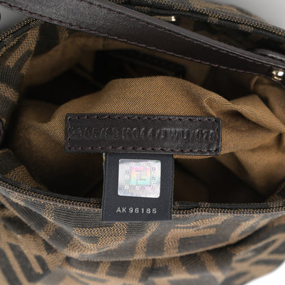 Fendi Zucca Mini Chef Hobo Tobacco 7 of 10