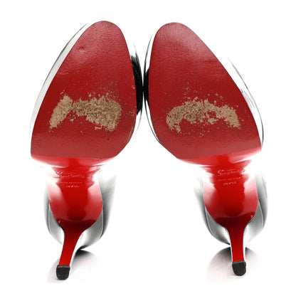 Christian Louboutin Patent Bianca 140 Pumps 37.5 Black 6 of 11