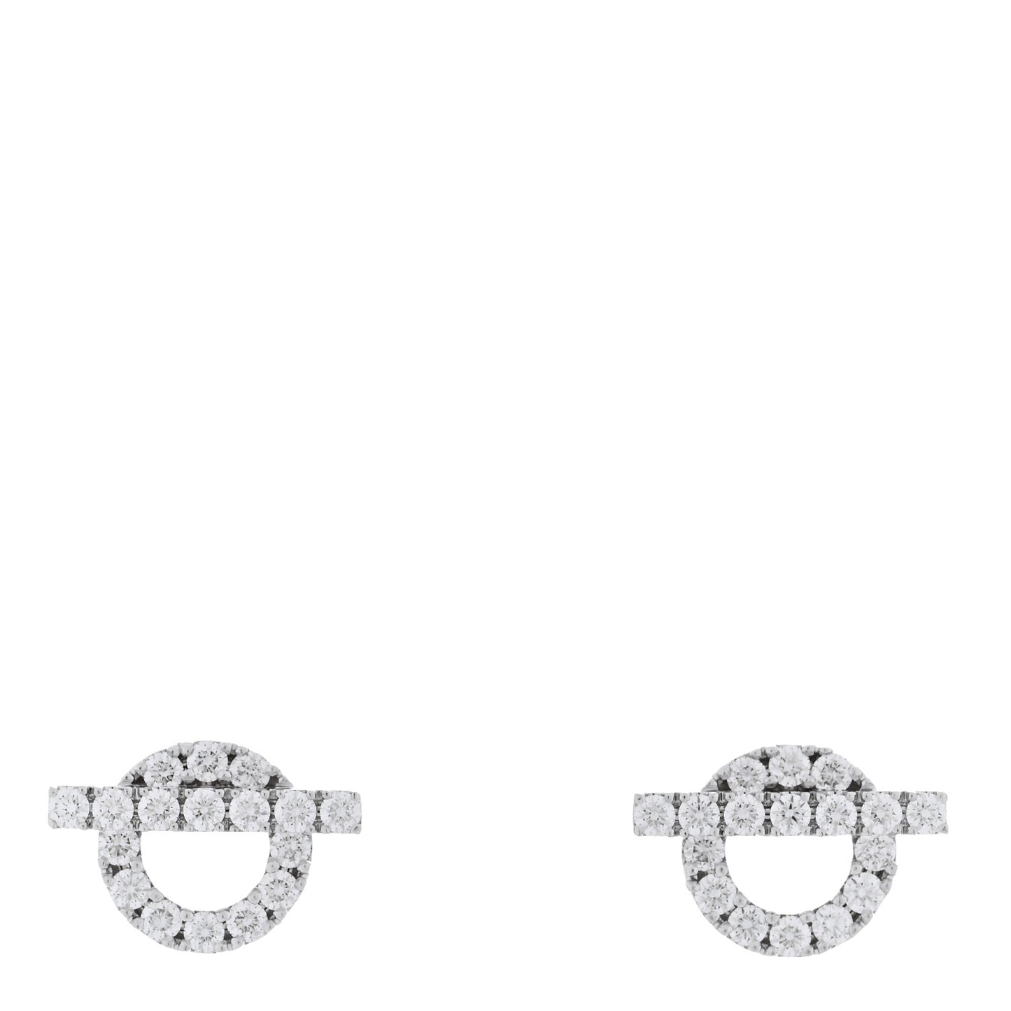 18K White Gold Diamond Finesse Earrings