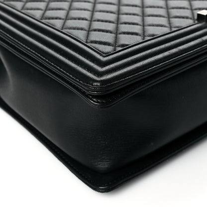 Chanel Calfskin Quilted Large Boy Flap Black 5 of 12