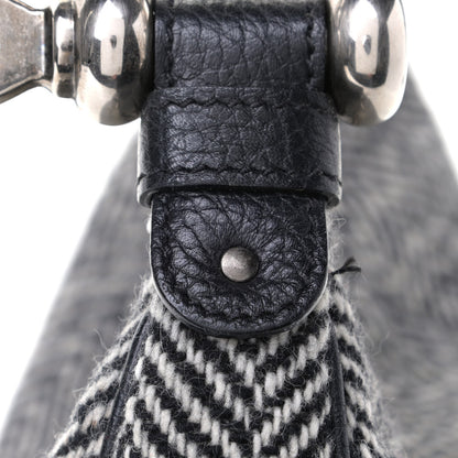 Burberry Knit Shoulder Bag Black White 7 of 8