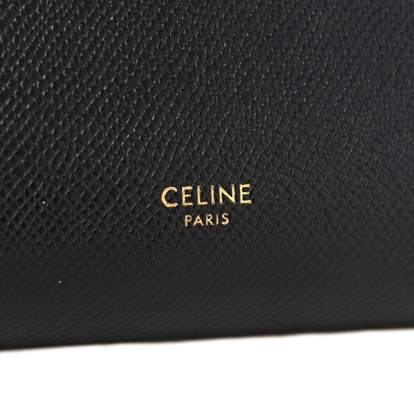Grained Calfskin Nano Belt Bag Black