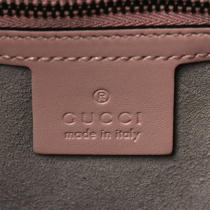 Gucci Calfskin Matelasse Medium GG Marmont Shoulder Tote Bag Perfect Pink 5 of 10
