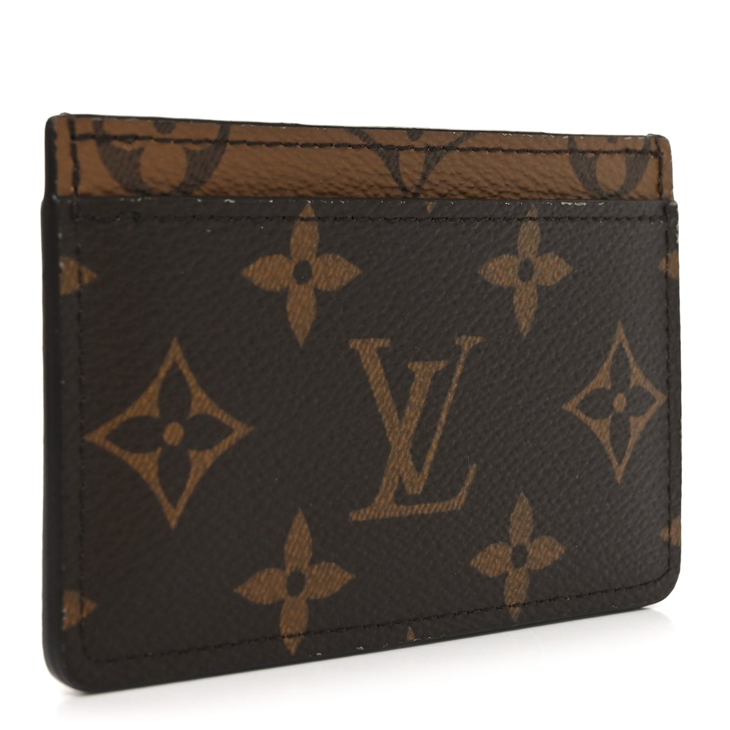 Reverse Monogram Card Holder