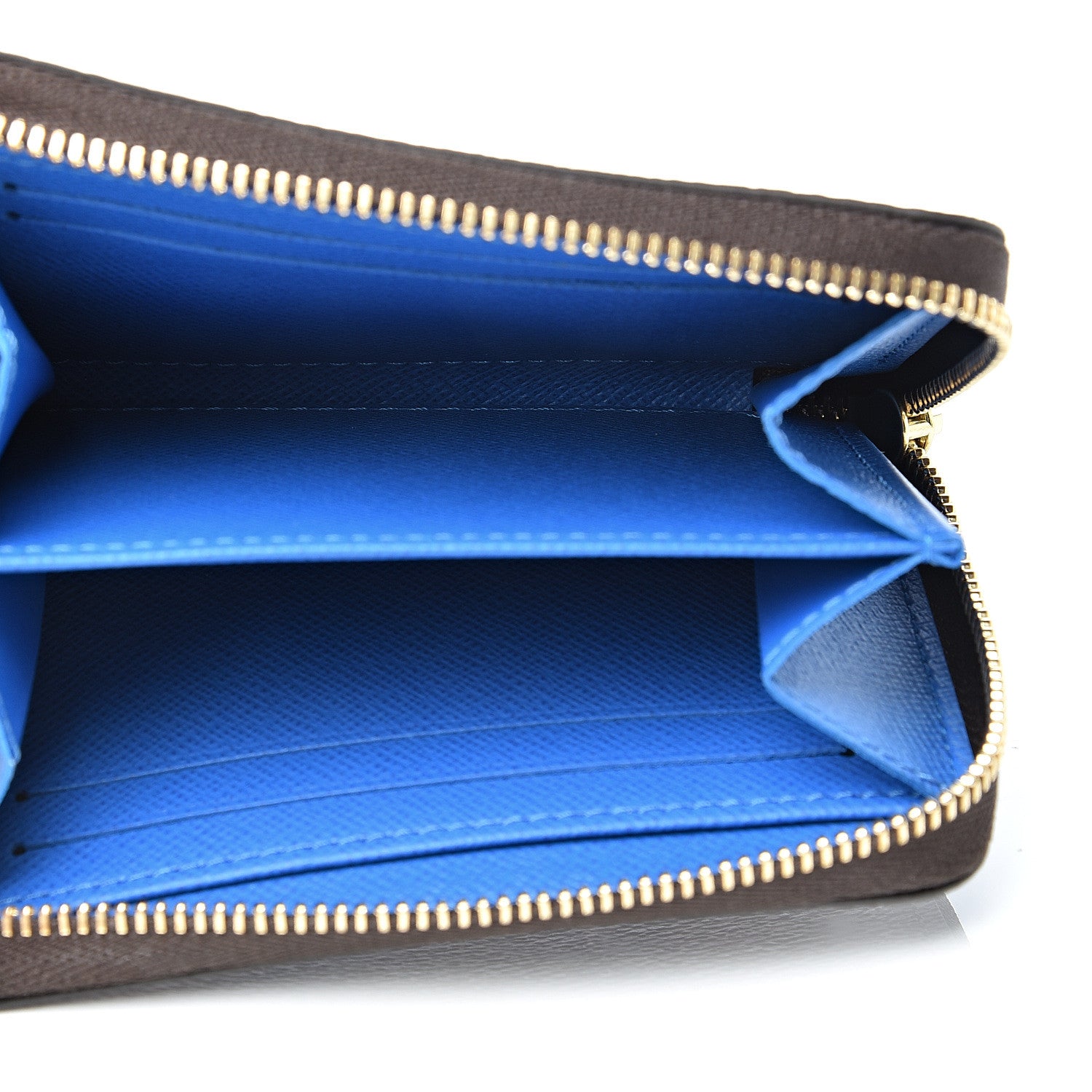 Louis Vuitton Damier Ebene 2019 Christmas Animation Zippy Coin Purse Blue 4 of 7