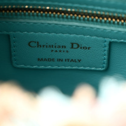 Christian Dior Tweed Heart Deco Medium Lady Dior Multicolor 6 of 12