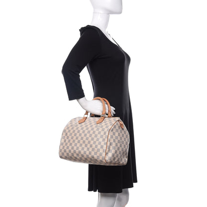 Louis Vuitton Damier Azur Speedy 30 2 of 10