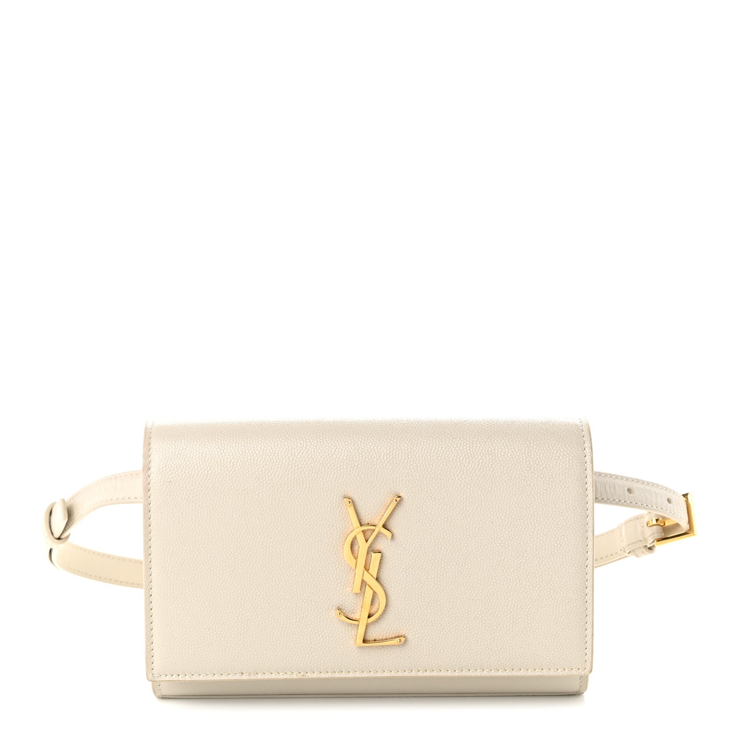 Grain De Poudre Monogram Kate Belt Bag Crema Soft