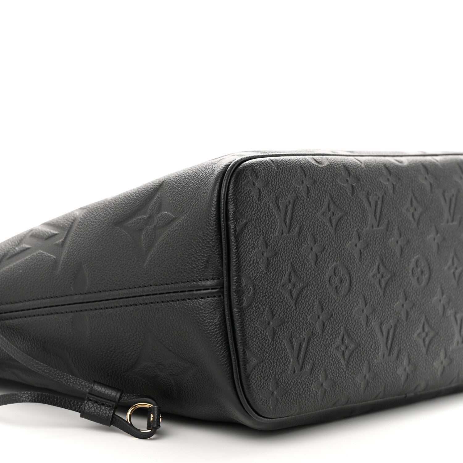 Louis Vuitton Empreinte Monogram Giant Neverfull MM Black 9 of 11