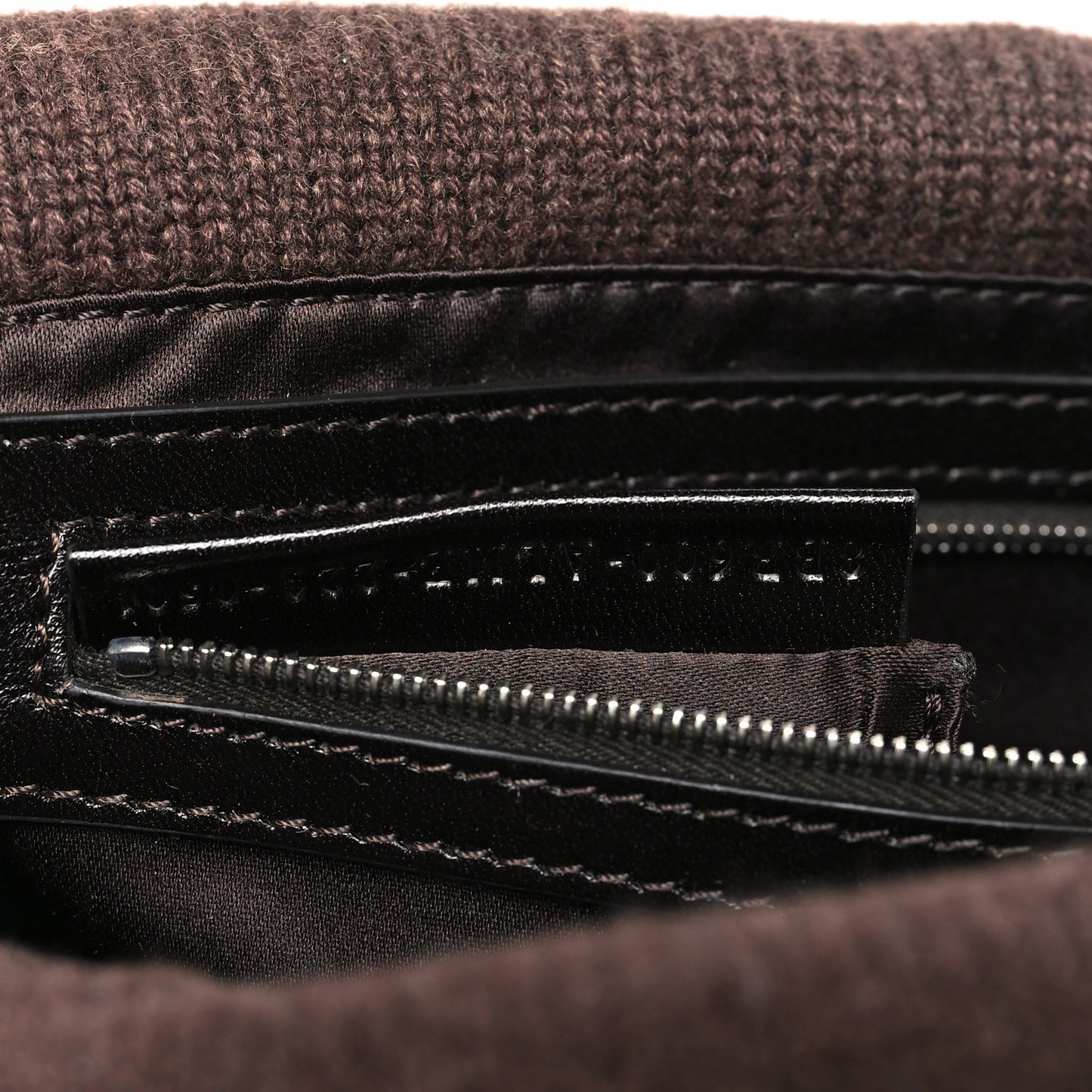 Cashmere Vitello Grace Baguette Brown