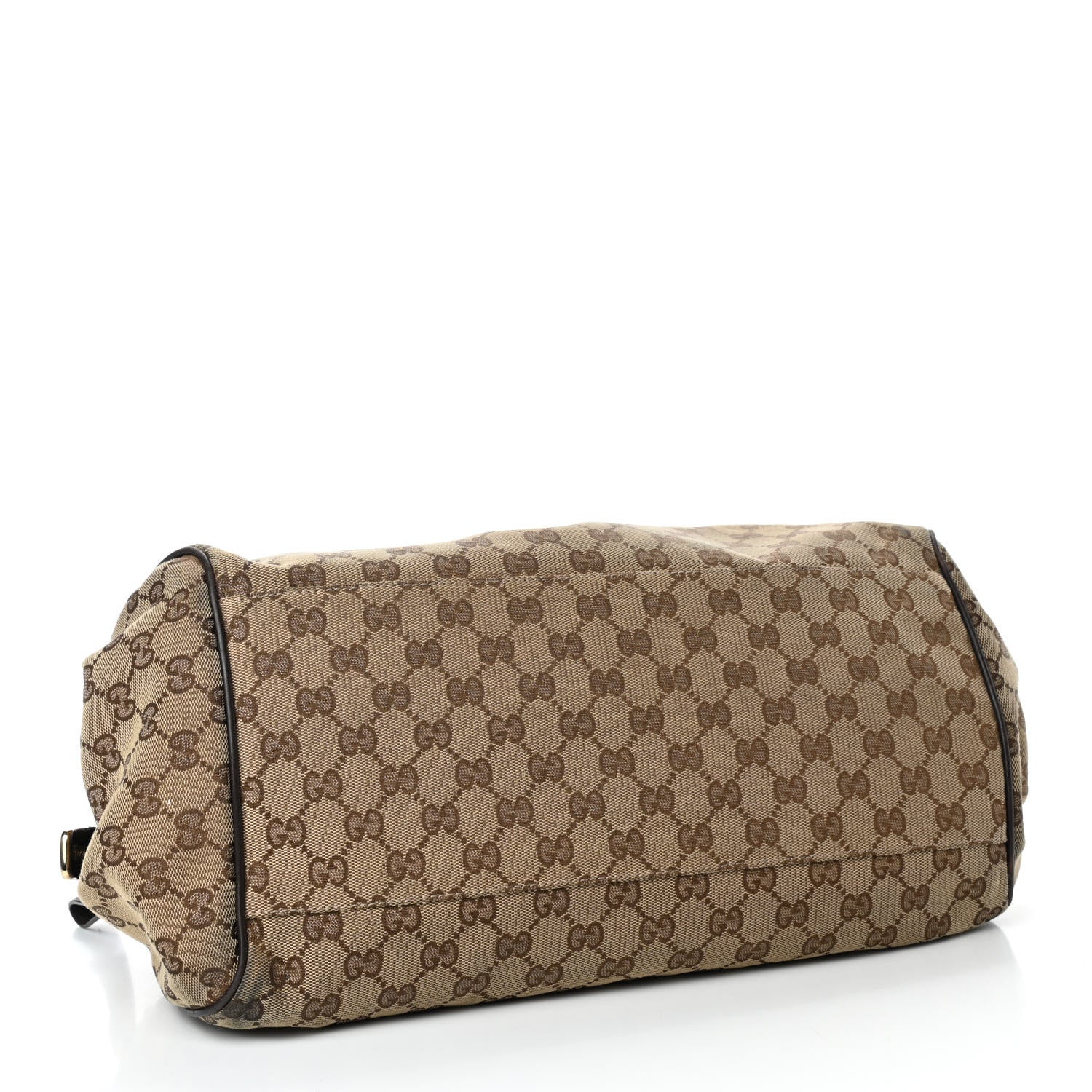 Gucci Monogram Medium Sukey Boston Bag Brown 3 of 4
