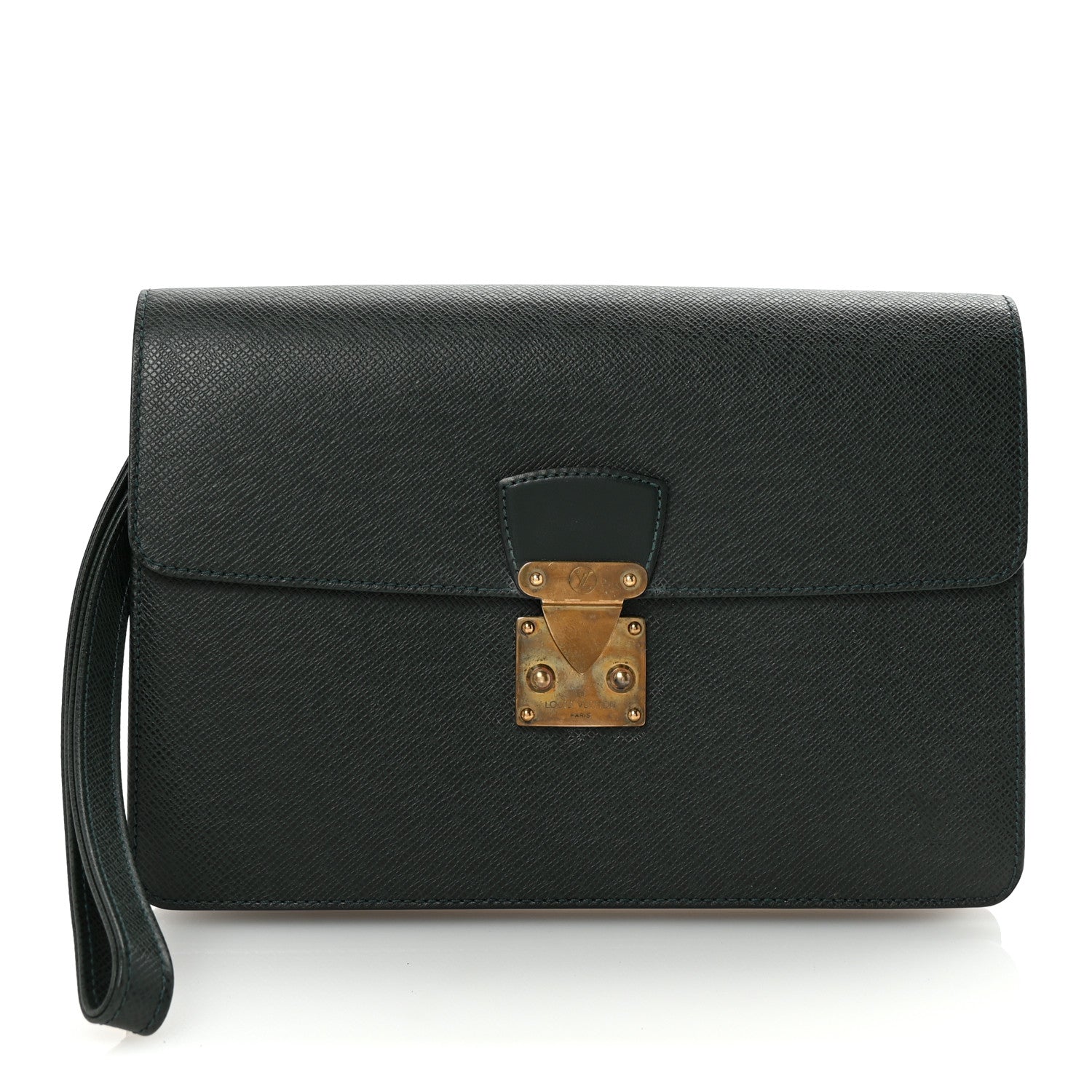 Louis Vuitton Taiga Pochette Belaia Epicea 1 of 6