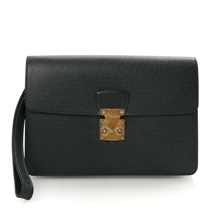 Louis Vuitton Taiga Pochette Belaia Epicea 1 of 6