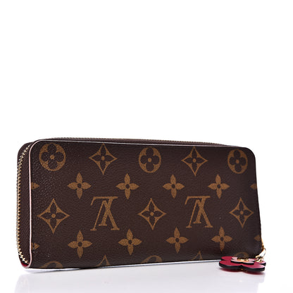 Louis Vuitton Monogram Blooming Flowers Clemence Wallet 2 of 6