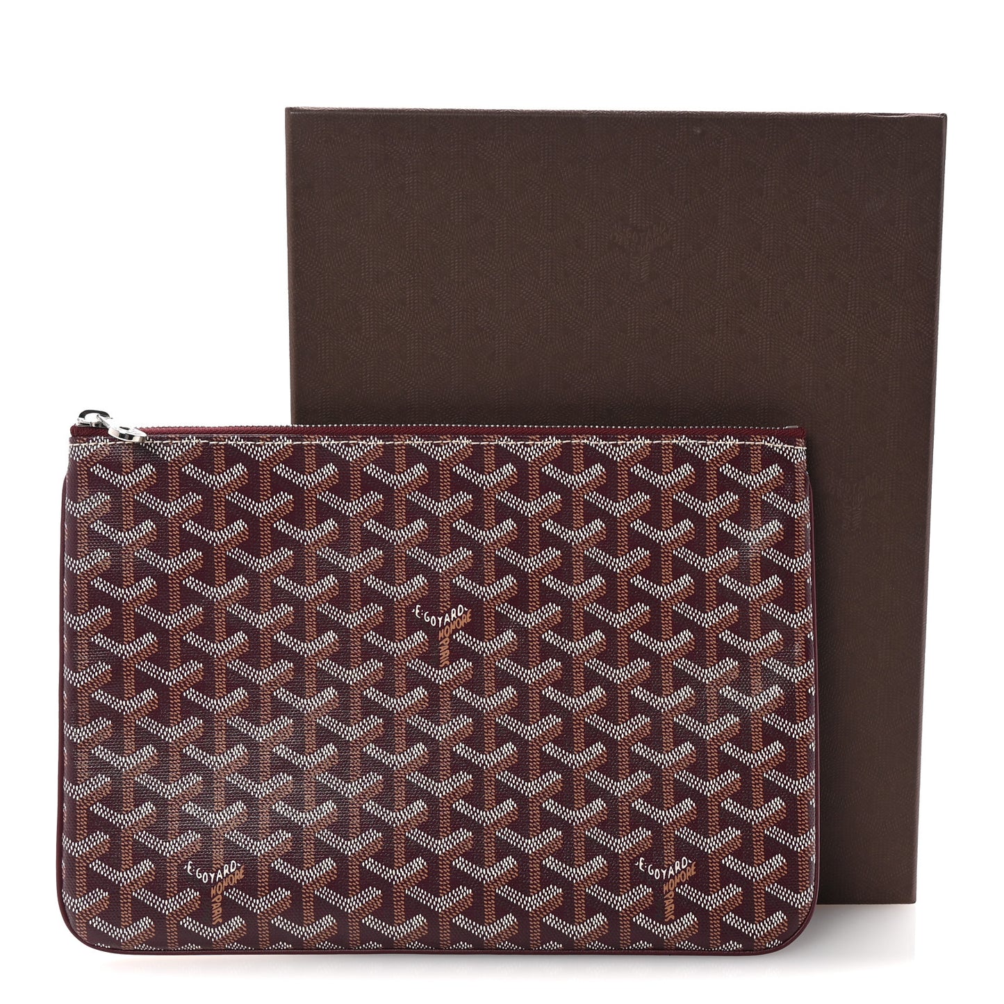 Goyardine Senat Pochette MM Burgundy