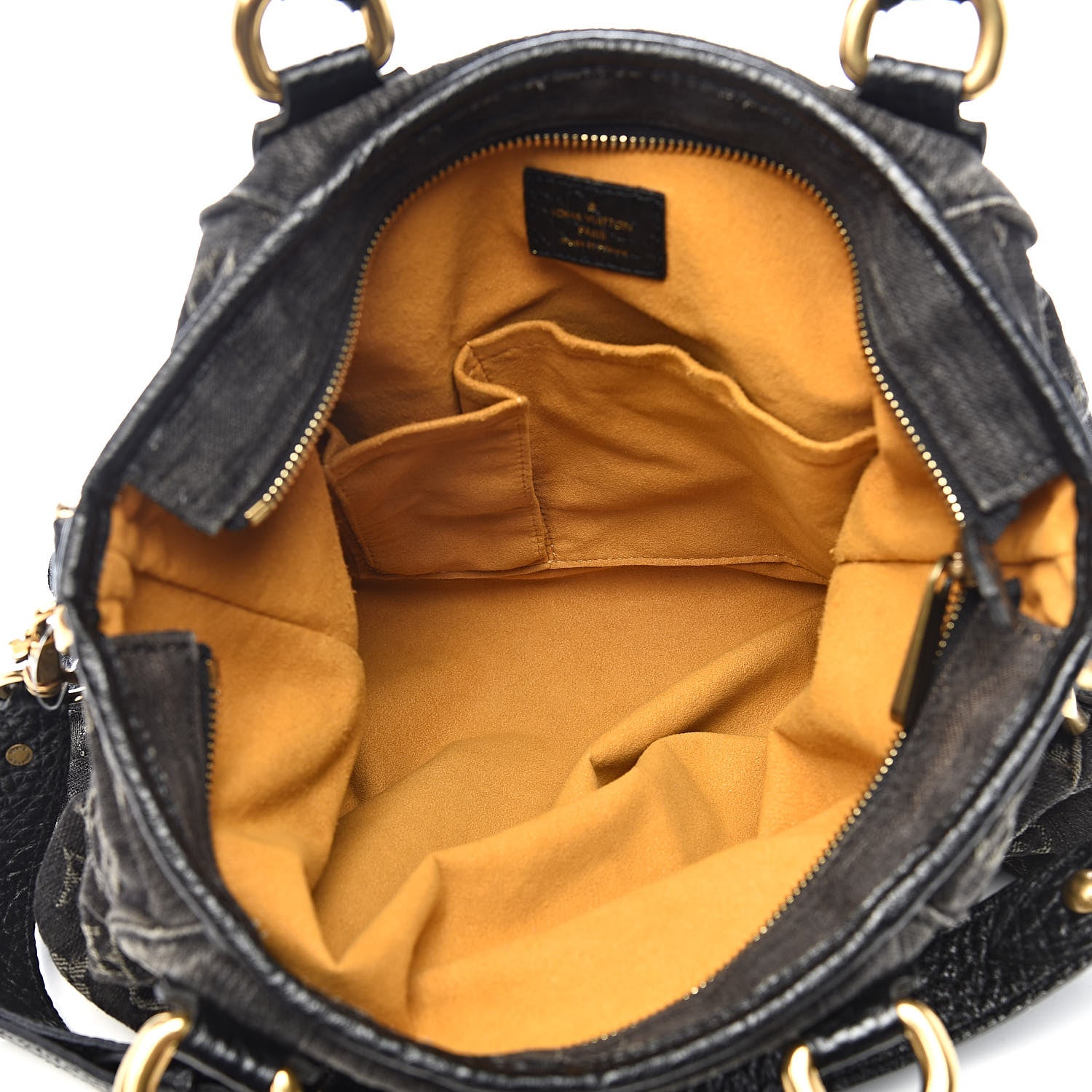 Louis Vuitton Denim Neo Cabby MM Black 5 of 11