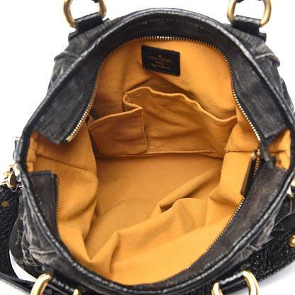 Louis Vuitton Denim Neo Cabby MM Black 5 of 11