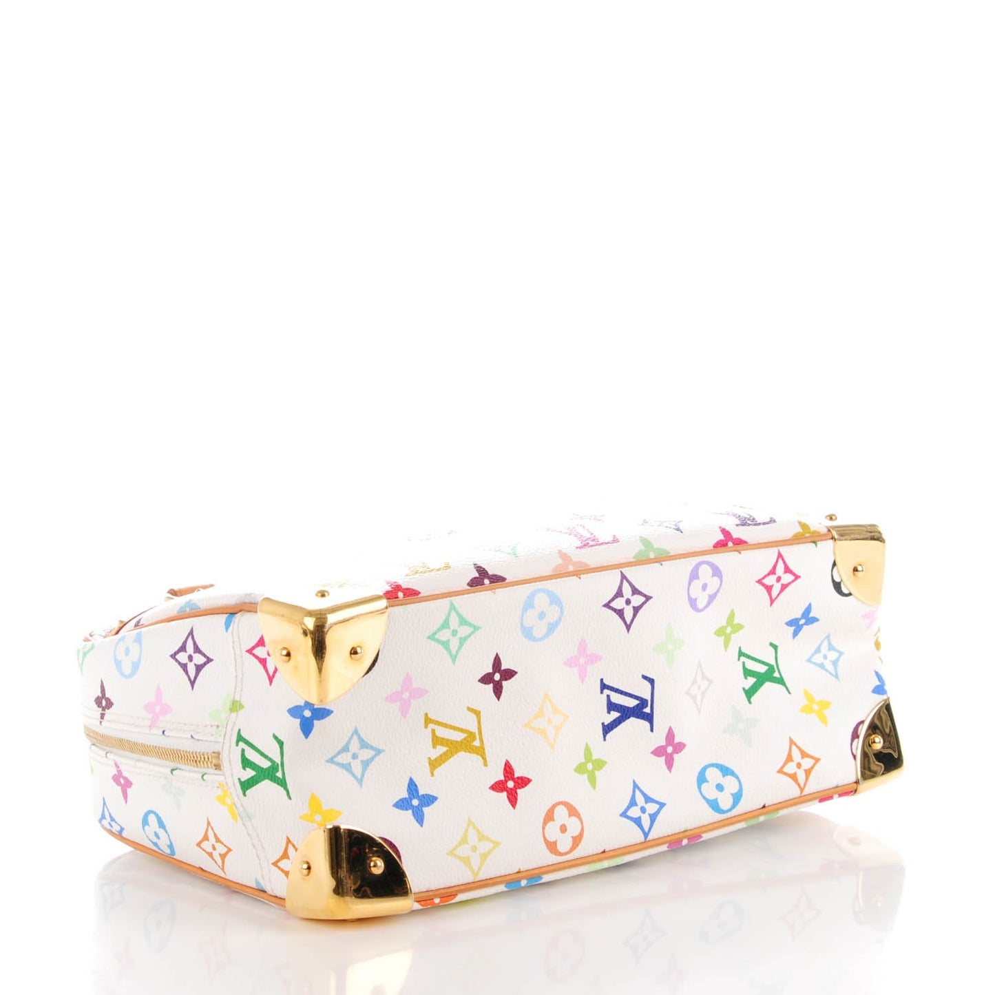 Monogram Multicolor Trouville White