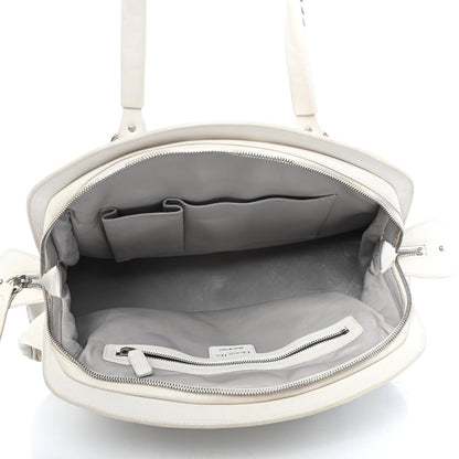 Christian Dior Calfskin My Dior Satchel White 4 of 4