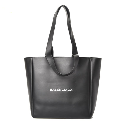 Balenciaga Calfskin Logo Medium Tote Black 1 of 8