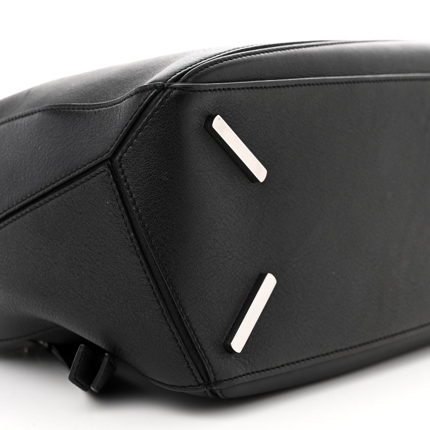 Calfskin Medium Puzzle Bag Black