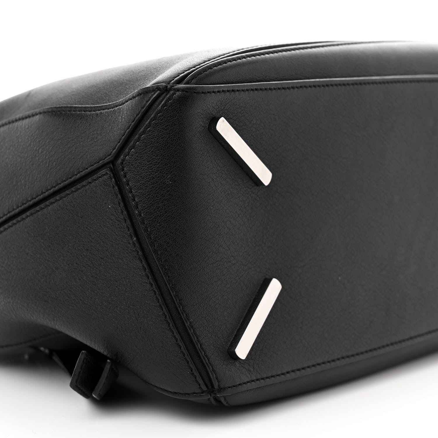 Loewe Calfskin Medium Puzzle Bag Black 9 of 12