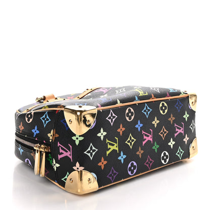 Louis Vuitton Monogram Multicolor Trouville Black 4 of 11