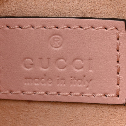 Gucci Calfskin Matelasse Monochrome GG Marmont Chain Belt Bag Perfect Pink 6 of 11