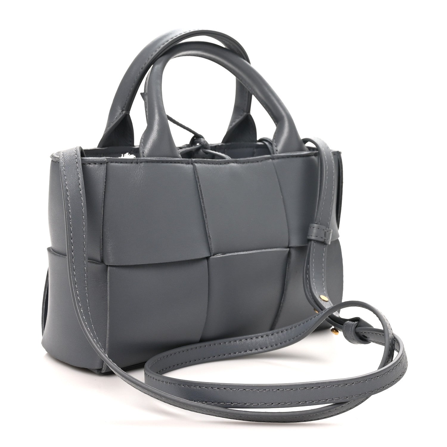 Bottega Veneta Nappa Maxi Intrecciato Mini Arco Tote Thunder Thunder 4 of 10